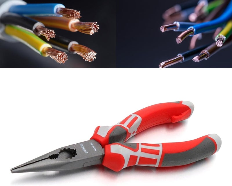 Multifunction Pliers Combination Stripper Crimper Cutter Heavy Duty Wire Needle Nose Hand Tool Professional Steel Wire Cutter - Image 2