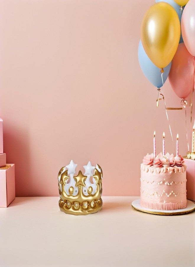 TOYANDONA 2pcs Inflatable Queen Dress Hen Party Decorations Crown Inflates for Kids and Adults Unisex Historical Party Accessories - Image 4