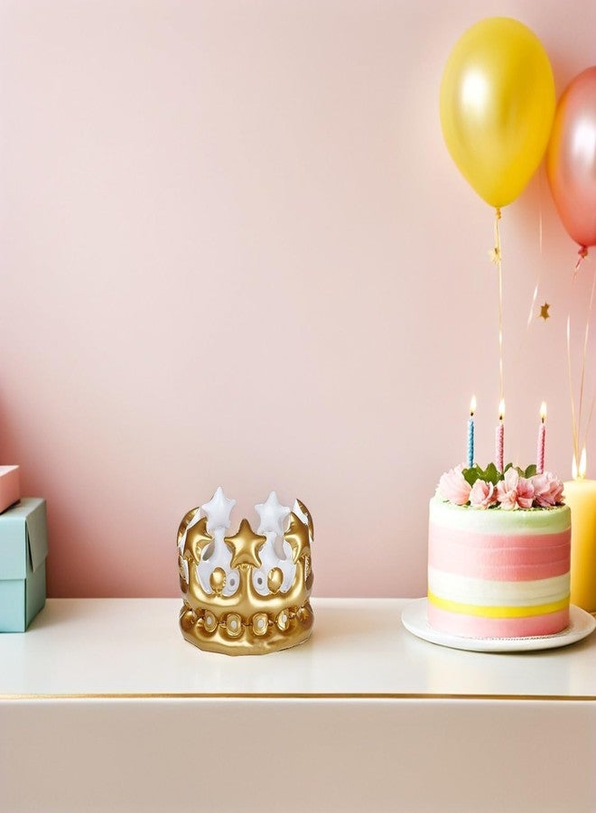 TOYANDONA 2pcs Inflatable Queen Dress Hen Party Decorations Crown Inflates for Kids and Adults Unisex Historical Party Accessories - Image 5