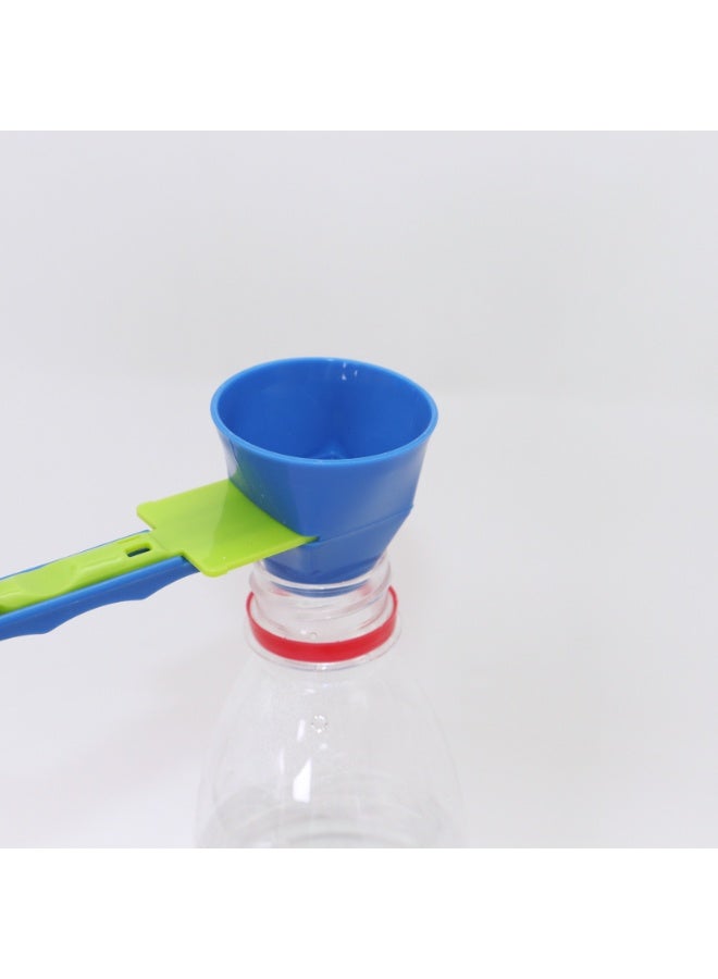 سيستار مسحوق البروتين الإبداعي، مصفاة منزلقة، قمع فصل صفار البيض، ملعقة مضادة للتسرب لمسحوق حليب الأطفال - Image 4