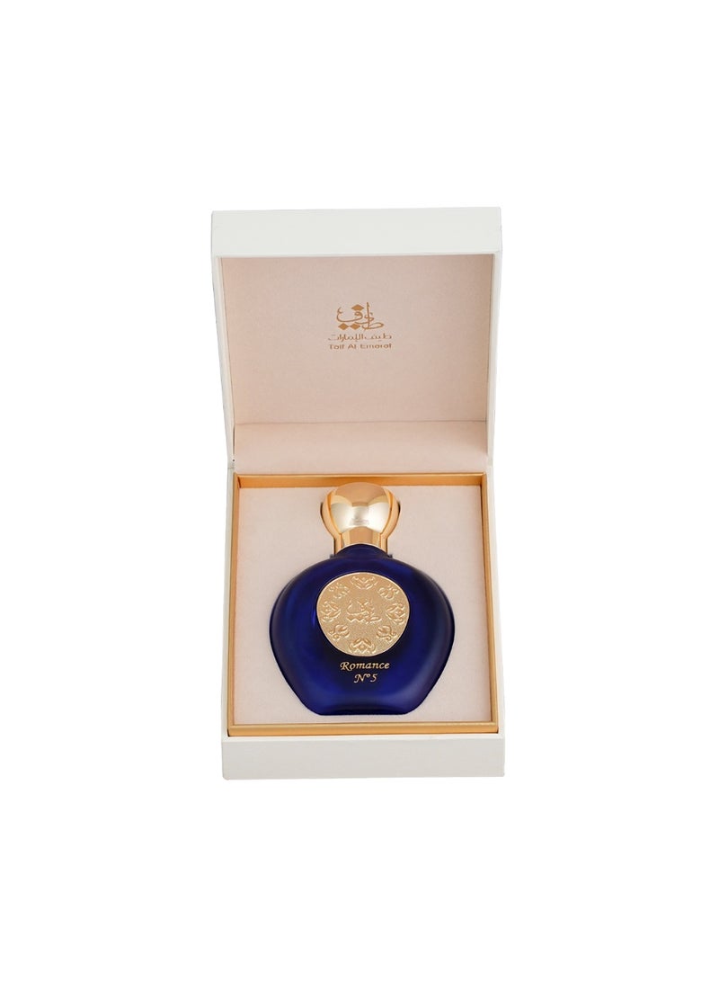 Taif Al Emarat Romance N05 Eau de Parfum 75ml for Women, Long Lasting Floral Musk Fragrance with Rose and Amber Notes - Image 2