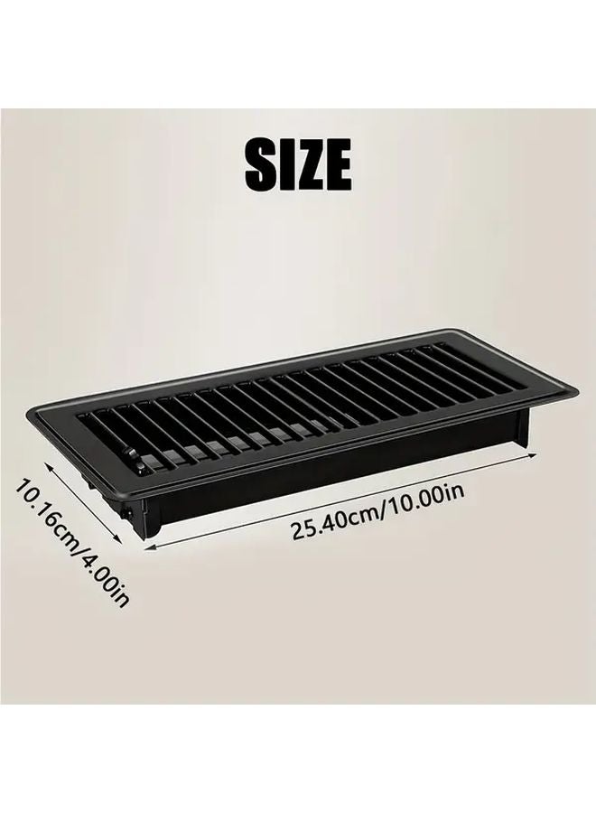 أغطية فتحات التهوية البنية المتينة القابلة للتعديل للمنزل والمكتب، وفتحات التهوية الأرضية والجدارية والشبكات - Image 4