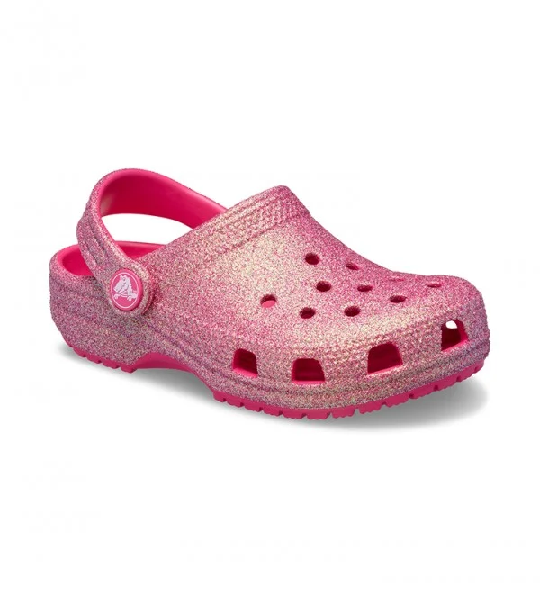 crocs  Toddlers' Classic Iridescent Glitter Clog for Women | Best Price UAE