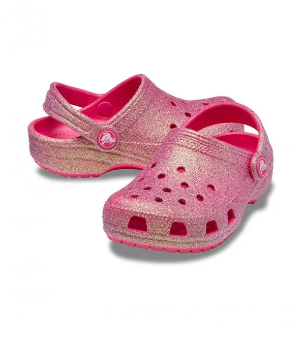 crocs  Toddlers' Classic Iridescent Glitter Clog for Women | Best Price UAE