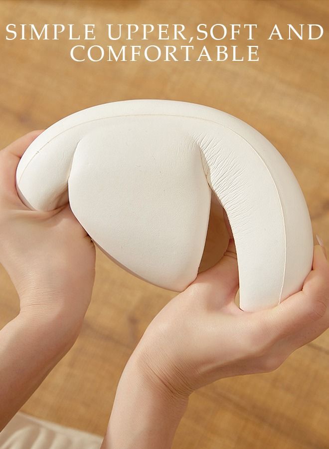 DUNISO Couple Slippers for Men and Women Quick Drying Slide Sandal with Thick Sole Non-Slip Soft Shower Slippers Open Toe Spa Bath Pool Gym House Sandals for Indoor & Outdoor - Image 5