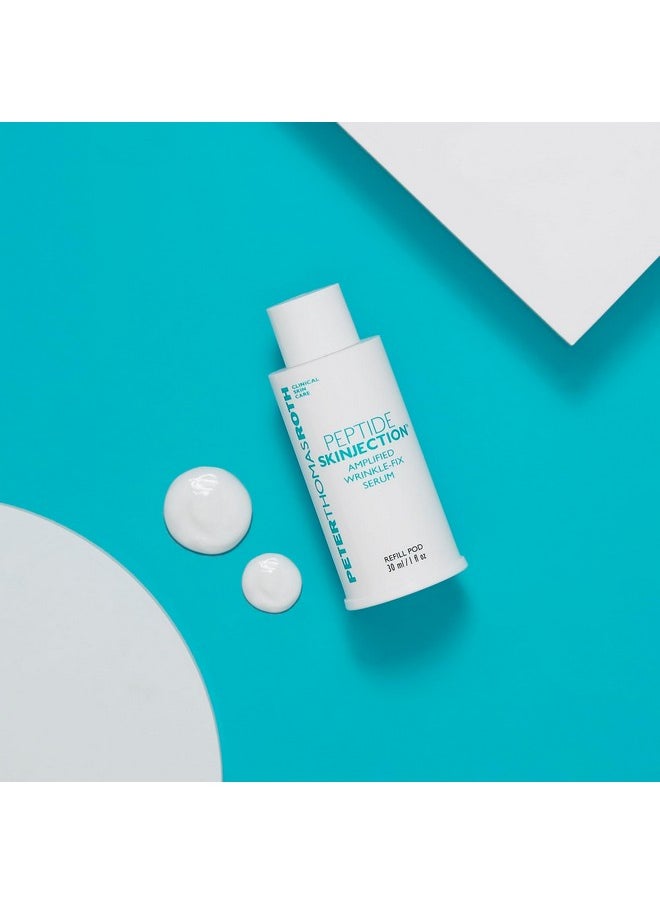 PETER THOMAS ROTH Peptide Skinjection Amplified Wrinklefix Serum Refill Pod For 1 Fl Oz Bottle Clinically Proven Serum For Antiaging And Loss Of Firmness For All Skin Types (Health And Beauty)  - Image 2
