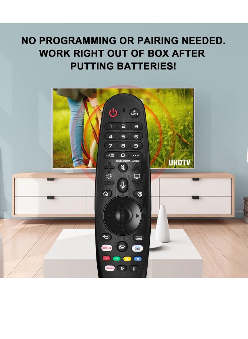 ELTRAZONE AN-MR20GA AN-MR19BA AKB75855501 IR Magic Remote Replacement for LG Smart TV, Compatible with LG UHD OLED QNED NanoCell 4K 8K Models (No Voice Function, No Pointer Function) - Image 4