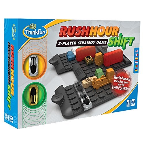 ThinkFun Rush Hour Shift Two Player Strategy Game - A Two Player Version of International Rush Hour - Image 2