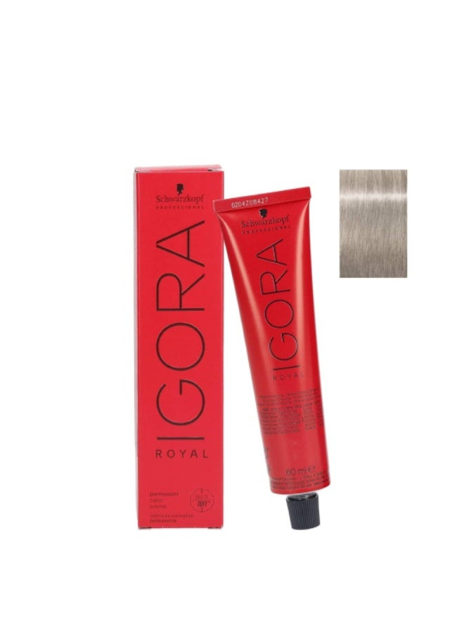 Schwarzkopf Igora Royal Permanent Color 9.5-1 Blonde Extra Light Pastel 60ml - Image 1