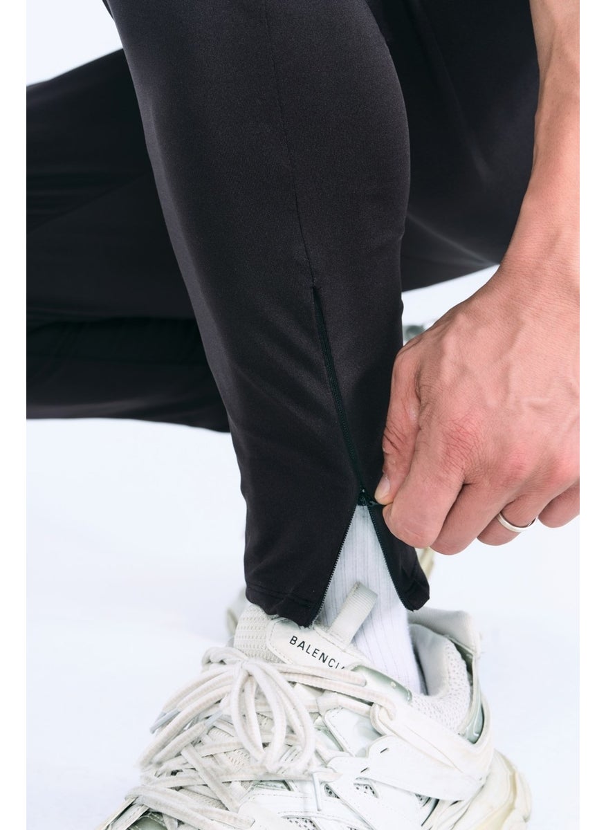 Gymwolves Men's Sports Tracksuit | Black | Workout Pant |  - Image 5