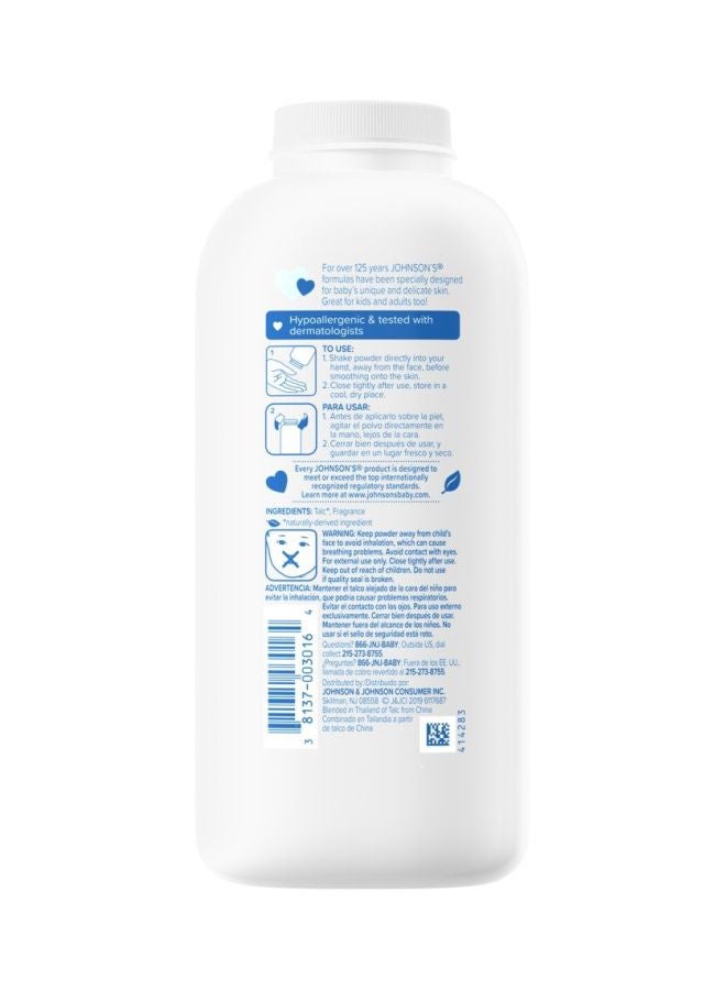 Johnson's Pack Of 4 Baby Powder - Image 2