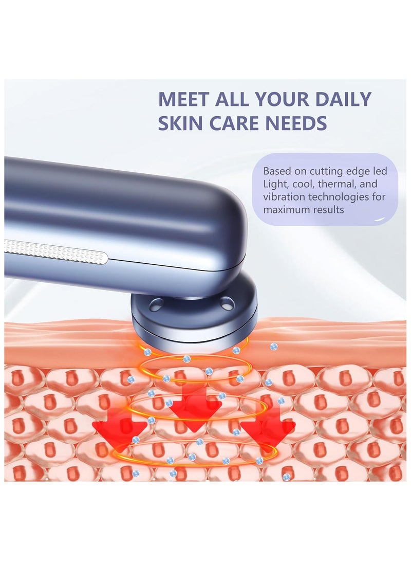 general Facial Massager for Face Portable Electric Face Massager 7 in 1 Red Light Therapy Beauty Device Tool for Skin Care at Home - Image 4