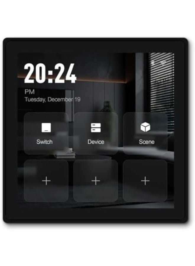 تويا لوحة تحكم مركزية ذكية، 4 بوصة، 240 فولت تيار متردد، واي فاي، بلوتوث، زيغبي، تدعم تويا - Image 1