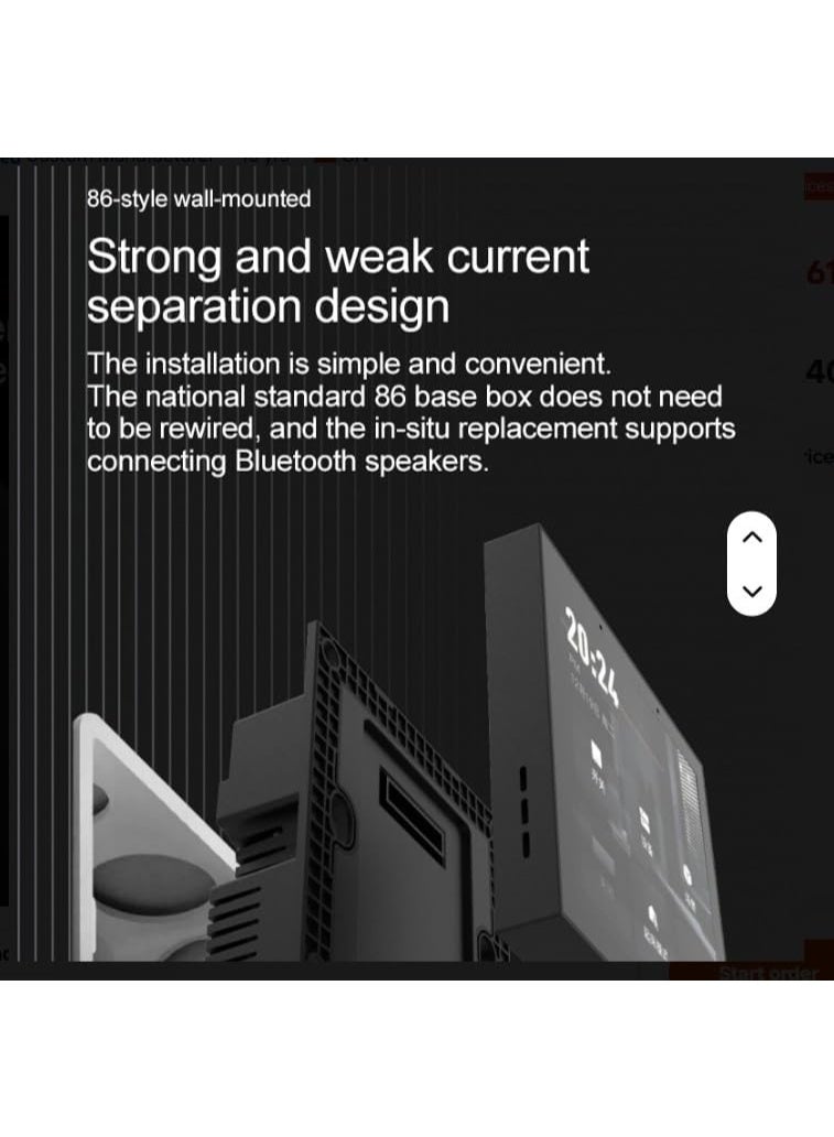 تويا لوحة تحكم مركزية ذكية، 4 بوصة، 240 فولت تيار متردد، واي فاي، بلوتوث، زيغبي، تدعم تويا - Image 3