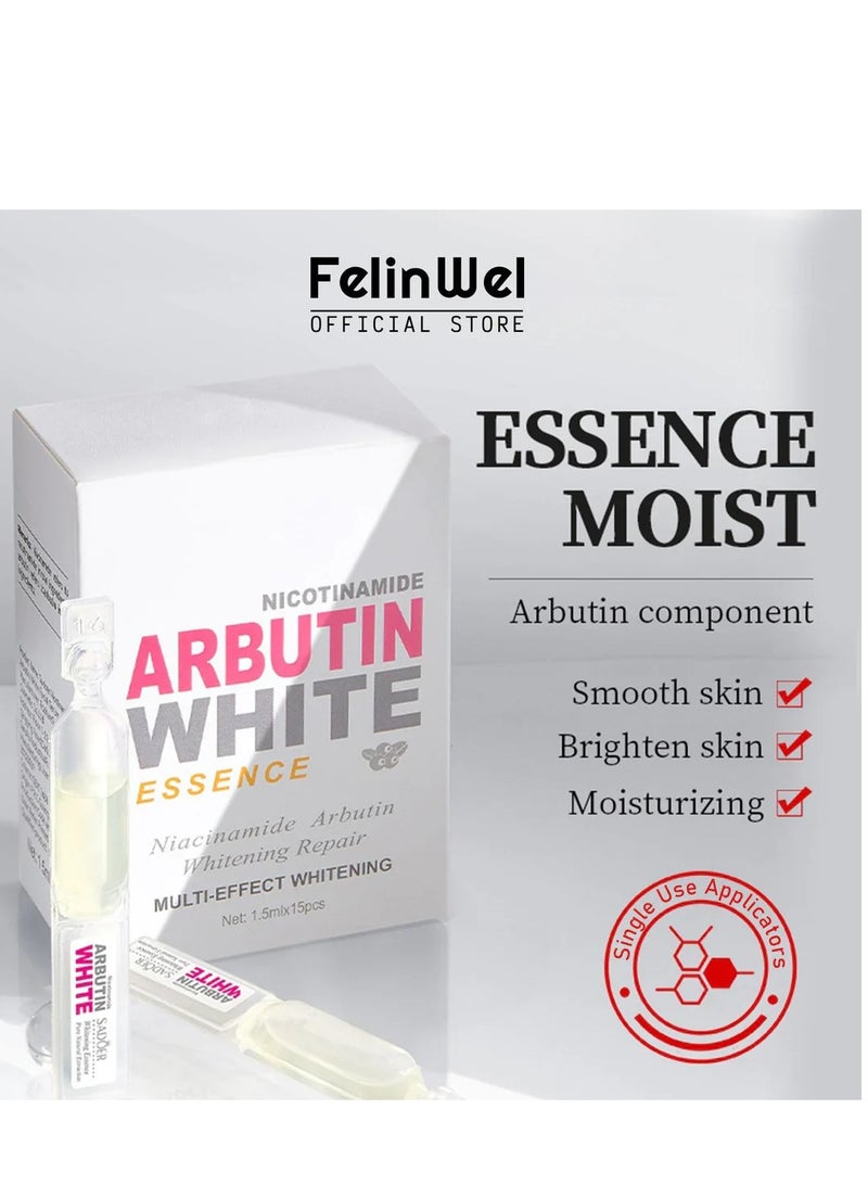 SADOER Nicotinamide Arbutin White Essence15 Ampoules - Image 5