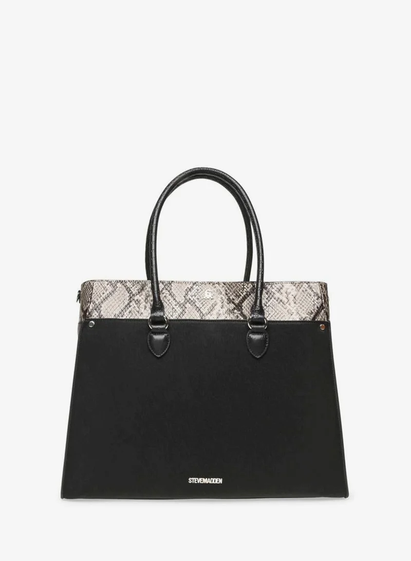 ستيف مادن Bmario-M Black Silver Tote Bag
