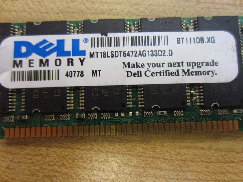 Micron MT18LSDT6472AG-133D2 Memory Card PC133U-333-542-Z - Image 3
