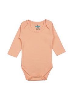 100% Super Combed Cotton, Long Sleeves Romper/Bodysuit, For New Born To 24Months, Set Of 6 - Blue, Orange, Brown - pzsku/Z31A96263D25DAD23CBA5Z/45/_/1710741821/5c8c12c1-8dbe-45e3-bf9e-45c137bd3ab2