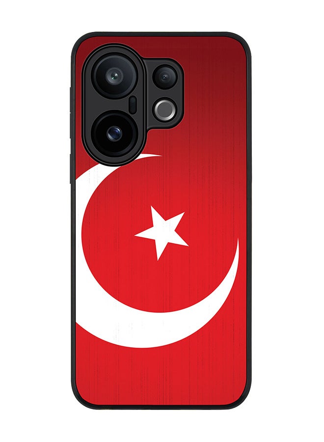Stylizedd For vivo X200 FE / S30 Pro mini Case,Slim fit Camera Protection, Shockproof Thin Phone cover  - Flag Of Turkey