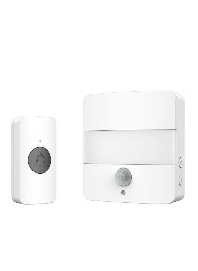 StarTech High-Quality Wireless Door Chime with Night Light White 7.3 x 8.1 x 8.3 cm RL-3885P - Image 1