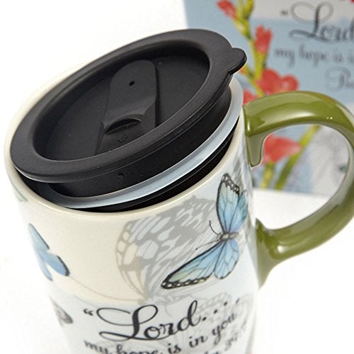 Topadorn 17 OZ. Ceramic Coffee Mug Travel Cup with Handle Sealed Lid and Color Box - Image 4