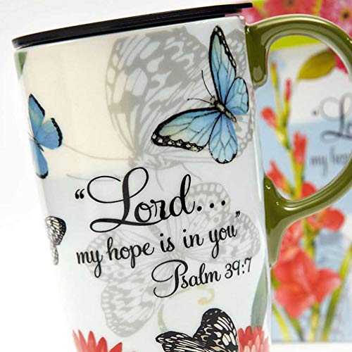 Topadorn 17 OZ. Ceramic Coffee Mug Travel Cup with Handle Sealed Lid and Color Box - Image 5