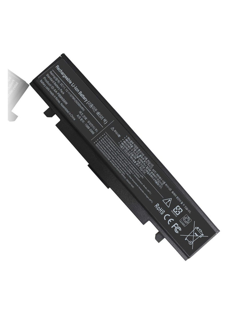 Battery for Samsung R470 – R580, R428, R430, R440, R460, R465, R478 Laptops (4000mAh, 6-Cell)  - Image 1