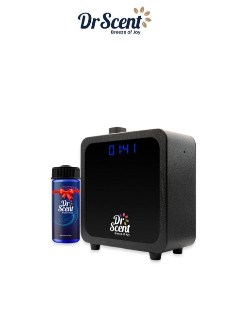 Dr.Small Diffuser  - Essential Oil Machine (Black) +Fragrance Oil Bottle170ml