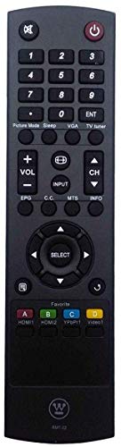 UBay Remote Control RMT-22 fit for Westinghouse LCD LED TV EW32S5UW UW32SC1W UW32S3PW EW39T6MZ UW39T7HW UW37SC1W UW40T8LW UW46T7HW UX28H1Y1 - Not for Fire TV - Image 1