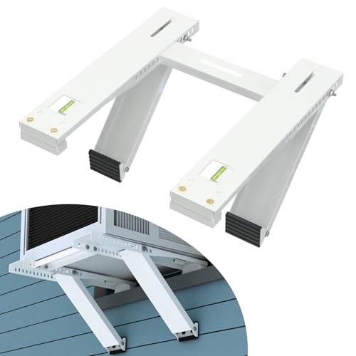 Forestchill Window Air Conditioner Bracket, Heavy Duty Window AC Support Bracket with 2 Arms, Universal Fit 5,000 to 22,000 BTU Window AC Units, Up to 200 lbs - Image 1
