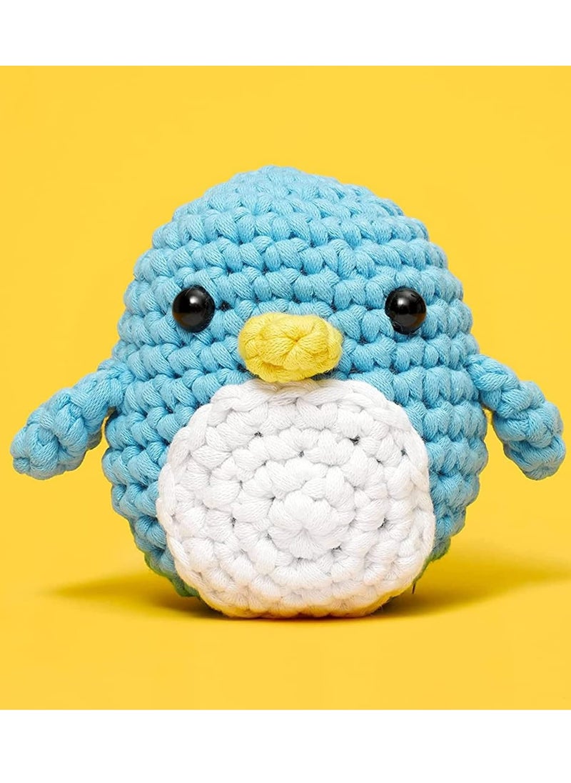 Penguin DIY Handmade Kit | 12*8cm Cute Finished Product | Full Tools + English Video Tutorial | Easy for Beginners - pzsku/Z31AA0F4AFD5AE55A6079Z/45/_/1731490865/5ee8648a-222e-4c0b-ae6e-3cf1c8ddf65c