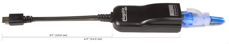 Plugable Plugable USB 2.0 OTG Micro-B to 100Mbps Fast Ethernet Adapter Compatible with Windows Tablets, Raspberry Pi Zero, and Some Android Devices (ASIX AX88772A chipset).  - Image 3