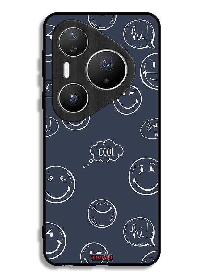 Tolwak Huawei Pura 80 Pro Plus Protective Case Cover Cool Faces Tags - Image 1
