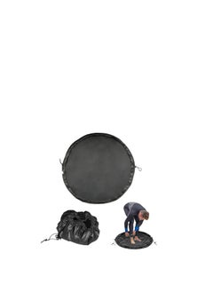 Excefore Wetsuit Changing Mat, Black Waterproof Surf Change Mats, Portable Dive Changing Mat, Durable Wetsuit Changing Mat/Waterproof Dry-Bag, for Water Sports, Surfing, Dive  - Image 2