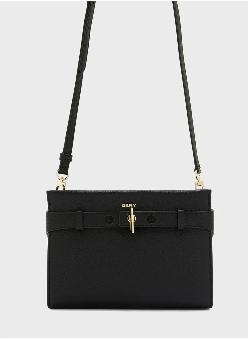 DKNY Bleeker Flap Over Crossbody Bags