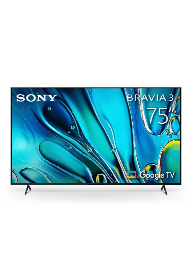 سوني تلفزيون ذكي 4K مقاس 75 بوصة HDR 50Hz - Image 1