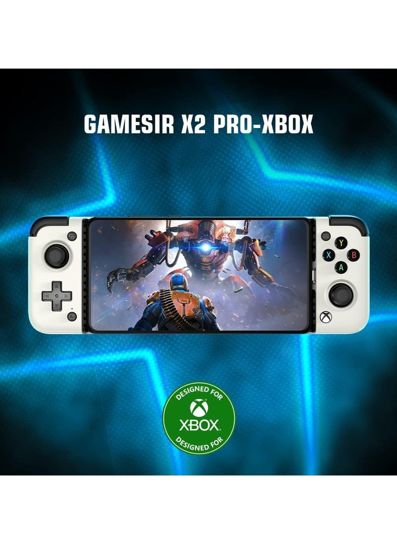Generic Classic Gamepad GameSir X2 Pro-Xbox Mobile Game Controller for Android Phone Type-C (100-179mm) Phone Controller for Play Xbox Game Pass, Xcloud, Apex, Stadia, Luna-Mappable Back ons-Passthrough Cha  - Image 2