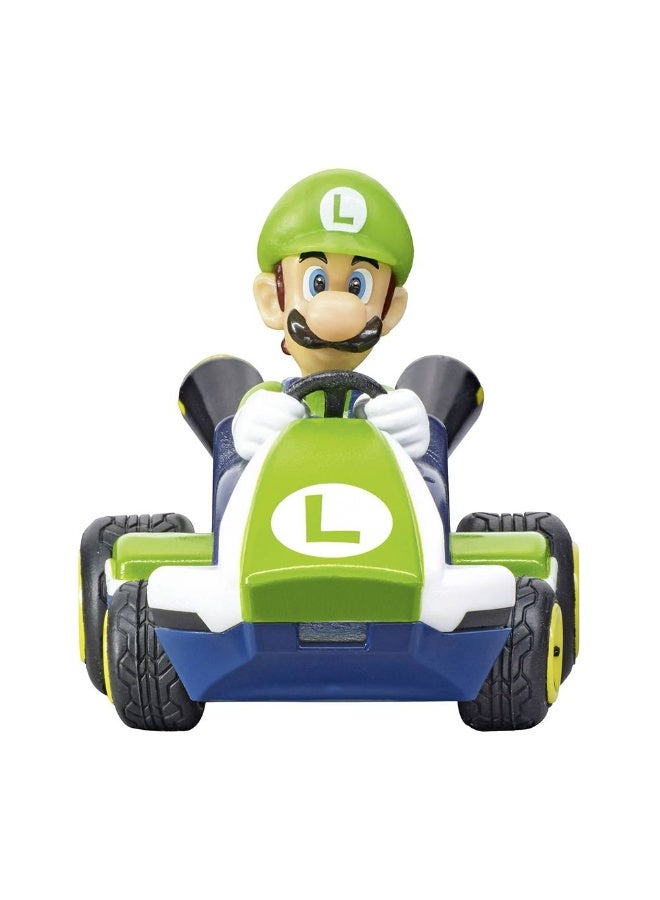Carrera Mario Kart Mini Luigi Rc Car (1:50) - Image 2