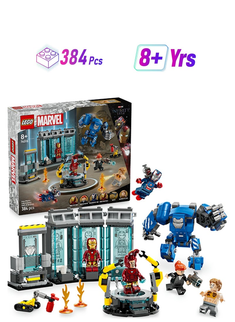 LEGO Super Heroes Iron Man'S Laboratory: Hall Of Armour 76315 (384) Pieces  - Image 1