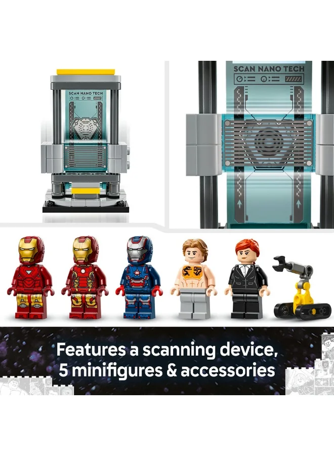 LEGO Marvel Super Heroes Iron Man'S Laboratory: Hall Of Armour 76315 (384) Pieces