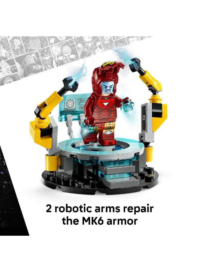 ليغو مختبر الرجل الحديدي: قاعة الدروع 76315 من ليغو® مارفل مع شخصيات صغيرة - Image 5