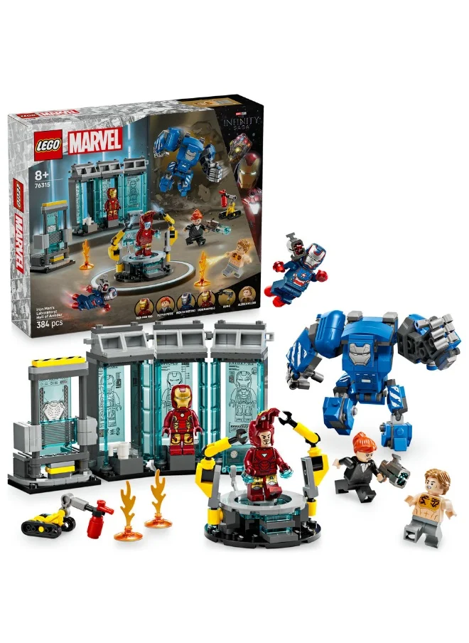 LEGO Super Heroes Iron Man'S Laboratory: Hall Of Armour 76315 (384) Pieces