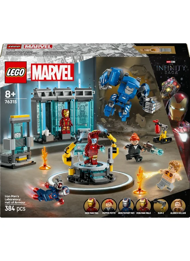 LEGO Super Heroes Iron Man'S Laboratory: Hall Of Armour 76315 (384) Pieces