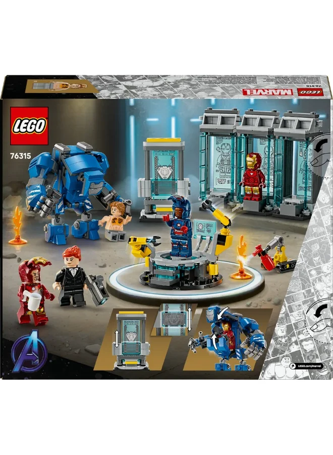LEGO Marvel Super Heroes Iron Man'S Laboratory: Hall Of Armour 76315 (384) Pieces