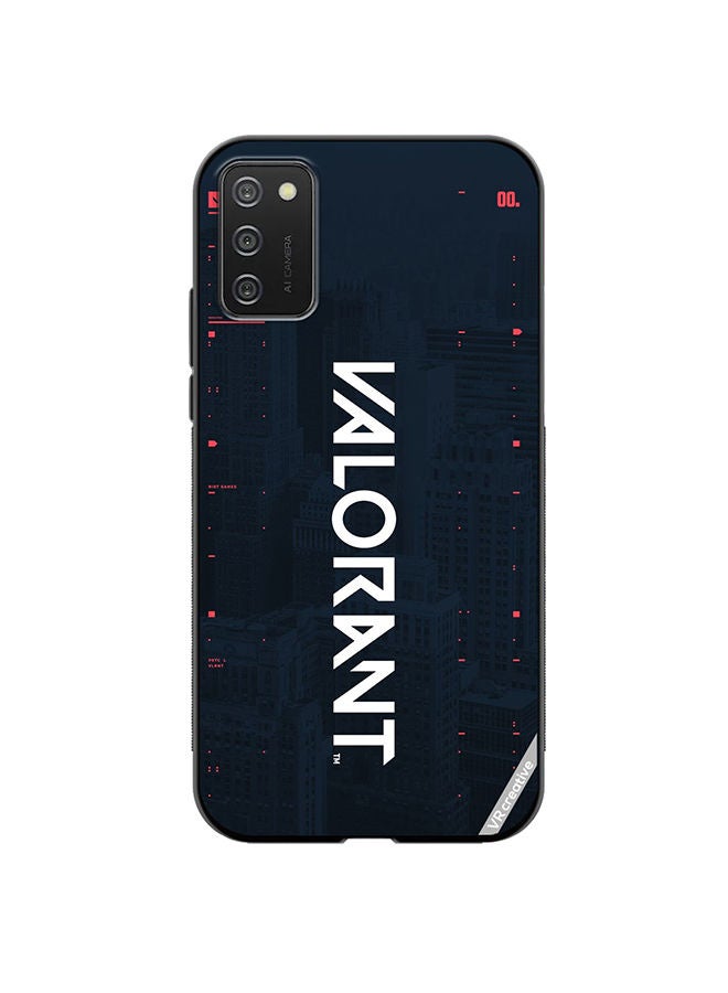 VR CREATIVE Protective Case Cover For Samsung Galaxy A03s Valorent Design Multicolour - Image 1