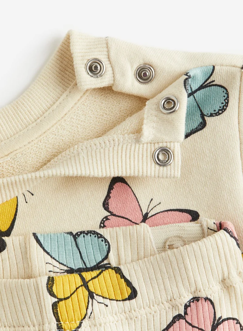 H&M Kids 2 Piece Sweatshirt And Leggings Set