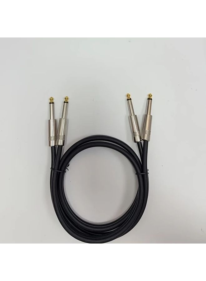 Double Quarter Inch TS Stereo Cable 6 35mm to 6 35mm 78 74 Inch for Speakers Amplifiers Mixers - Image 2
