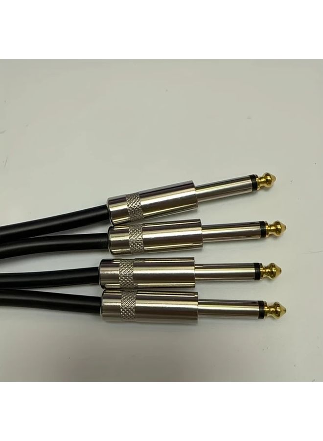 Double Quarter Inch TS Stereo Cable 6 35mm to 6 35mm 78 74 Inch for Speakers Amplifiers Mixers - Image 5