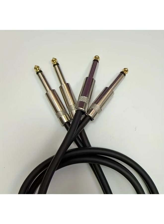 Double Quarter Inch TS Stereo Cable 6 35mm to 6 35mm 78 74 Inch for Speakers Amplifiers Mixers - Image 4