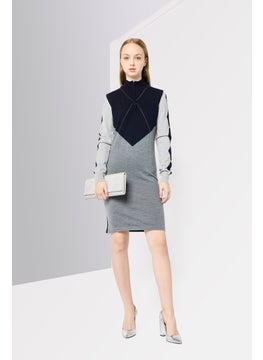 Harmont & Blaine Women Knitted Sweater Dress, Multicolor  - Image 2
